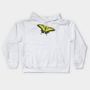 Eastern Tiger(ess) Swallowtail Kids Hoodie